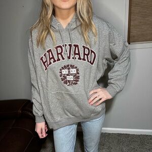 H&M Gray Harvard Hoodie